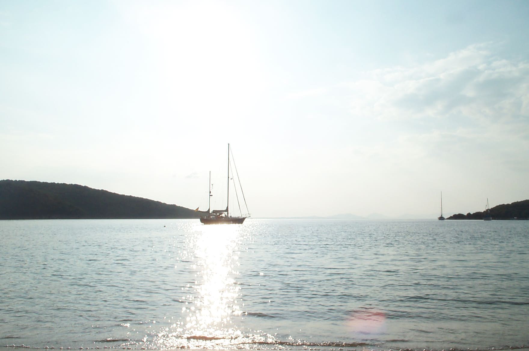 Griechenland Sivota Abendstimmung 