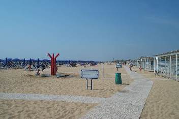 Der Strand von Bibione Pineda, Wildrich
