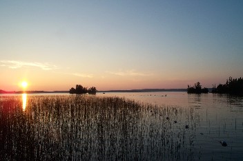 Wildrich Weltreise Abendstimmung Ontario