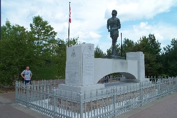 Wildrich Weltreise Terry Fox ist ein kanadischer Nationalheld