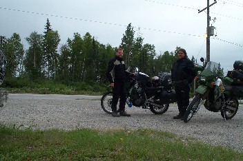 Wildrich Weltreise ich sehe fter mal andere KLRs. Sie sind in Nordamerika recht beliebt.