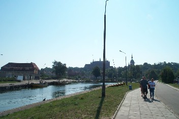 Wildrich Weltreise der kleine Hafen von Fromborg