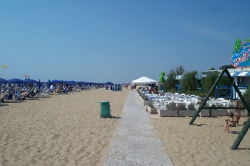 Wildrich Weltreise der Strand in Bibione Pineda