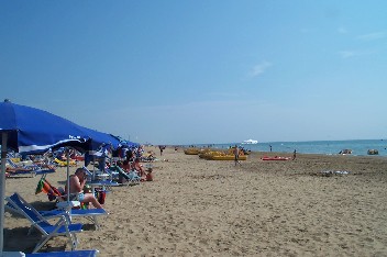 Wildrich Weltreise der Strand in Bibione Pineda