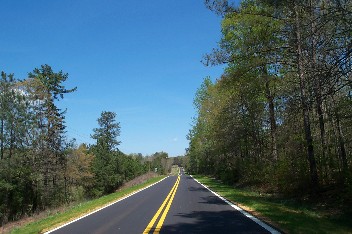 Wildrich Weltreise Highway Alabama. Kein Verkehr, nette menschen, gute Straen, was will ich mehr?